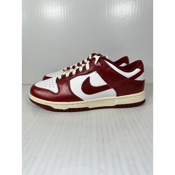 Nike Dunk Low Premium Vintage Red Size 7W FJ4555-100 IN HAND READY TO SHIP - Picture 3 of 8